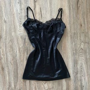 Victoria Secret Black Slip Dress